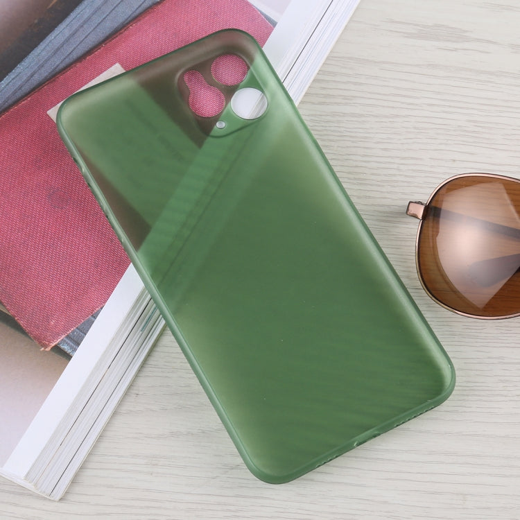 For iPhone 11 Pro Max Carbon Fiber Texture PP Protective Case