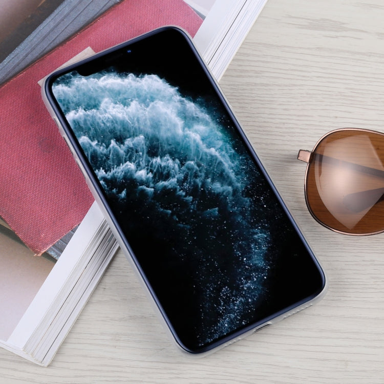 For iPhone 11 Pro Max Carbon Fiber Texture PP Protective Case