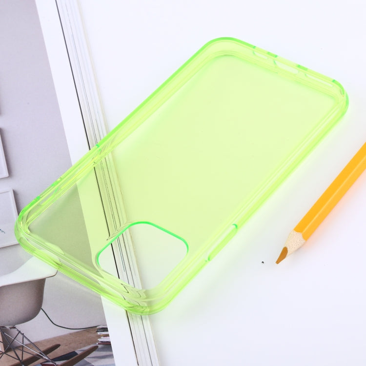 For iPhone 11 Pro Max Shockproof Solid Color TPU Protective Case