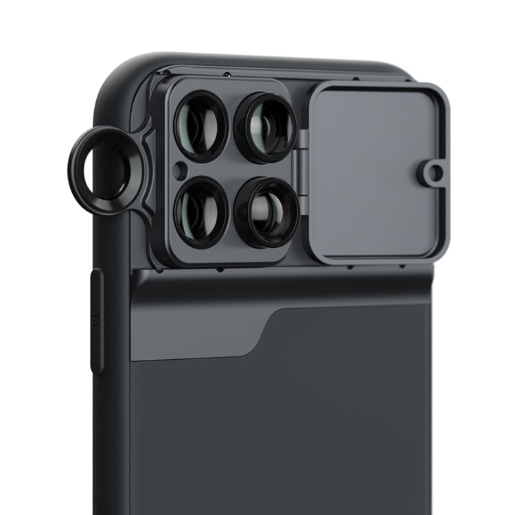 Mobile Phone Lens Wide Angle Fisheye Macro Telephoto CPL Phone Case for iPhone 11 Pro Max