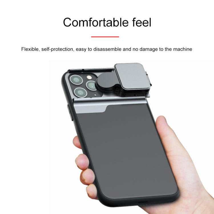 Mobile Phone Lens Wide Angle Fisheye Macro Telephoto CPL Phone Case for iPhone 11 Pro Max