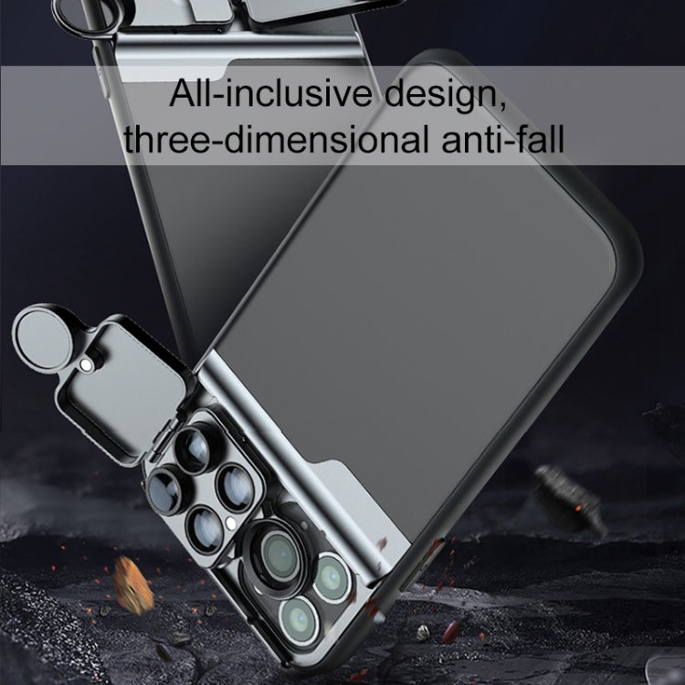 Mobile Phone Lens Wide Angle Fisheye Macro Telephoto CPL Phone Case for iPhone 11 Pro Max