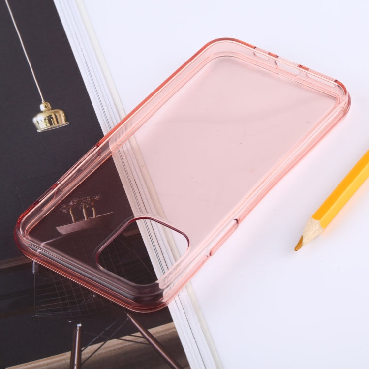 For iPhone 11 Shockproof Solid Color TPU Protective Case