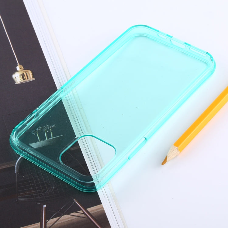 For iPhone 11 Shockproof Solid Color TPU Protective Case