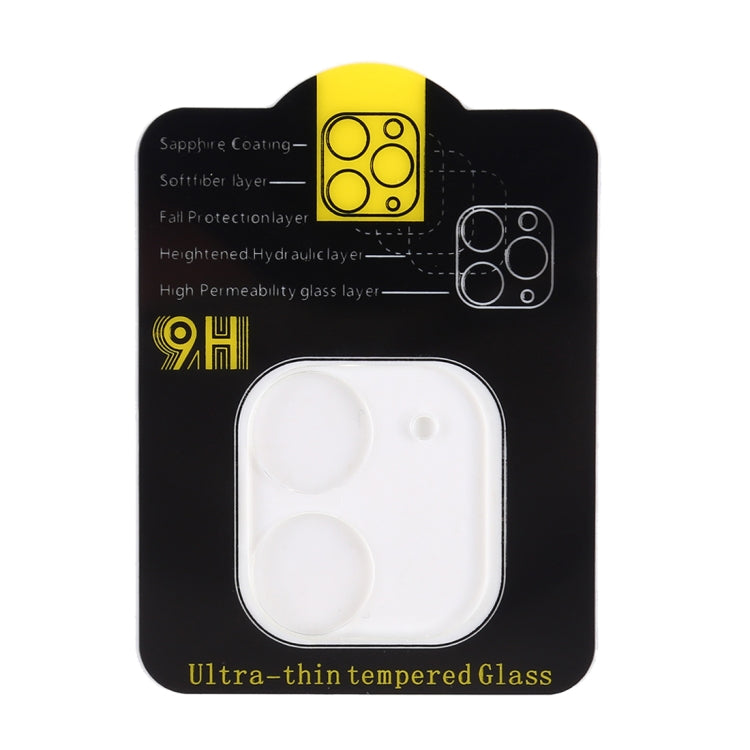 For iPhone 11 9H 2.5D Rear Camera Lens Tempered Glass Film (Transparent)