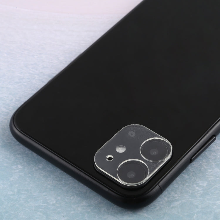 For iPhone 11 9H 2.5D Rear Camera Lens Tempered Glass Film (Transparent)