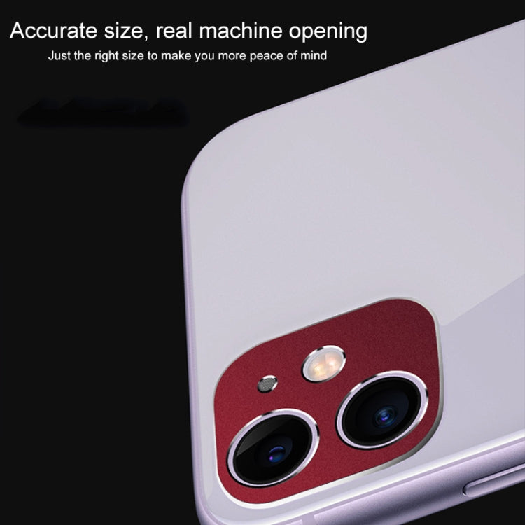 For iPhone 11 Rear Camera Lens Protection Ring Cover