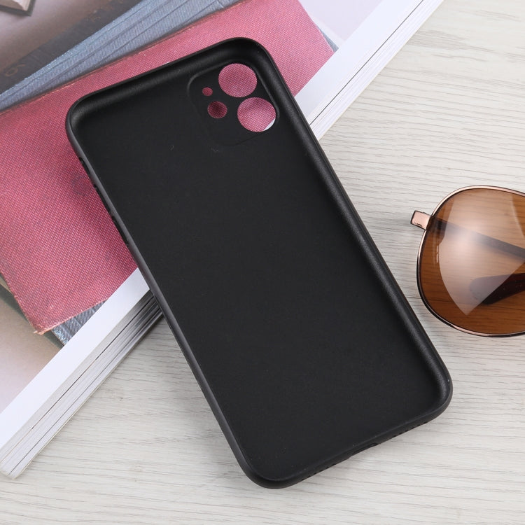 For iPhone 11 Carbon Fiber Texture PP Protective Case