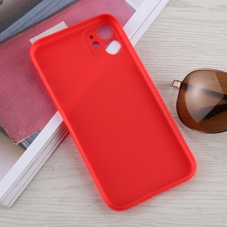 For iPhone 11 Carbon Fiber Texture PP Protective Case