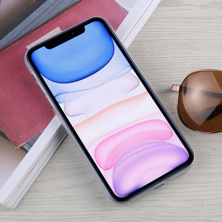 For iPhone 11 Carbon Fiber Texture PP Protective Case