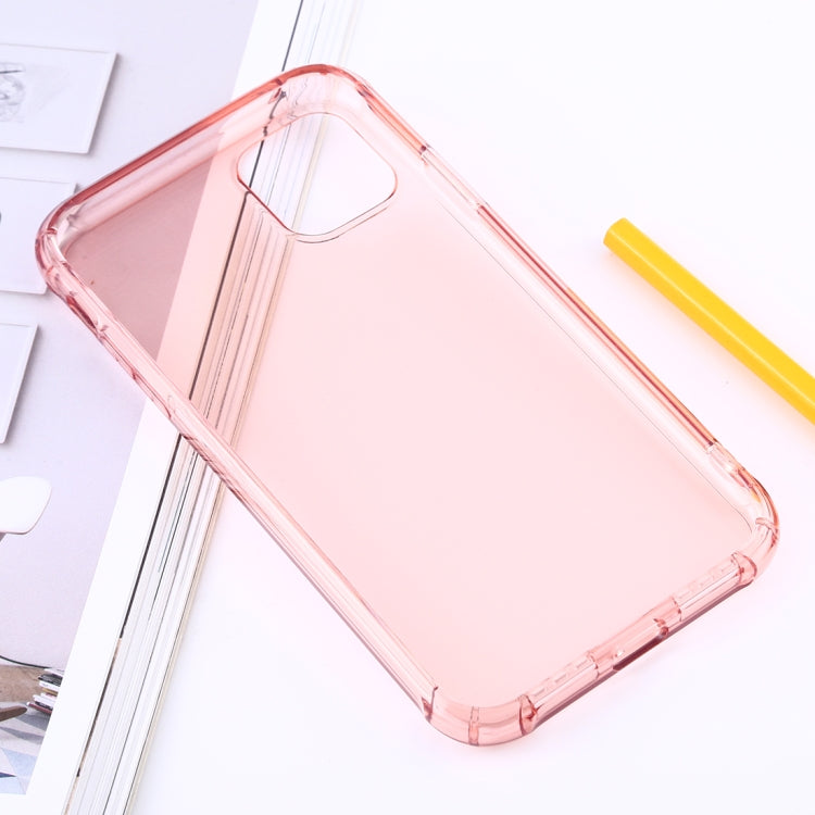 For iPhone 11 Shockproof Thick Transparent TPU Protective Case
