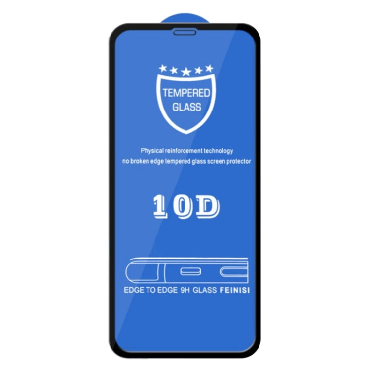 For iPhone 11 / XR 9H 10D Full Screen Tempered Glass Screen Protector