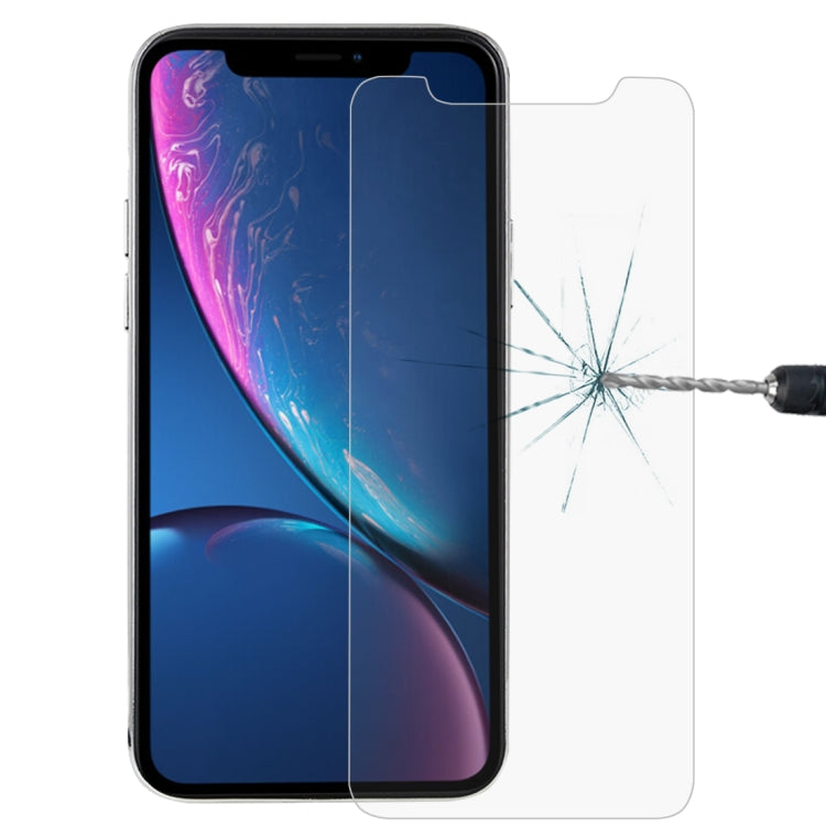 For iPhone 11 / XR 0.3mm 2.5D 9H Tempered Glass Film