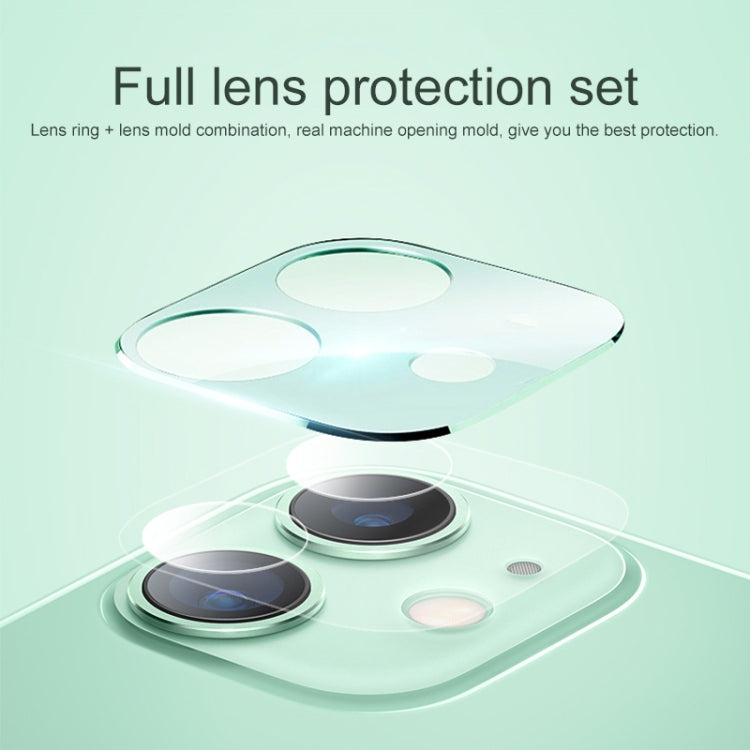 For iPhone 11 TOTUDESIGN Crystal Color Rear Camera Lens Protective Film