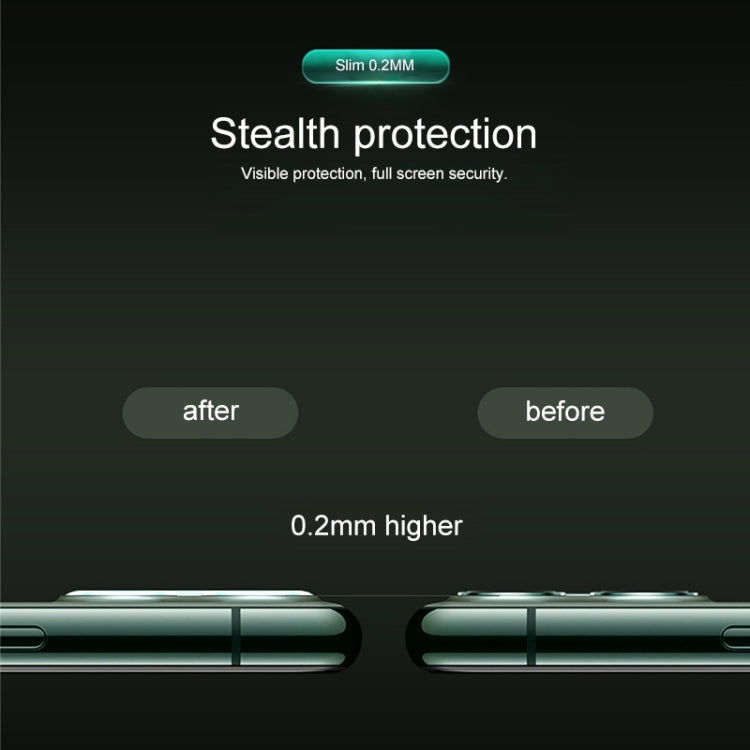 For iPhone 11 TOTUDESIGN Crystal Color Rear Camera Lens Protective Film
