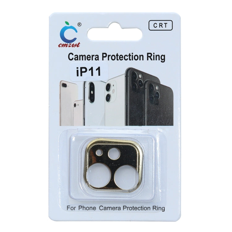 For iPhone 11 Aluminum Alloy Camera Lens Protector