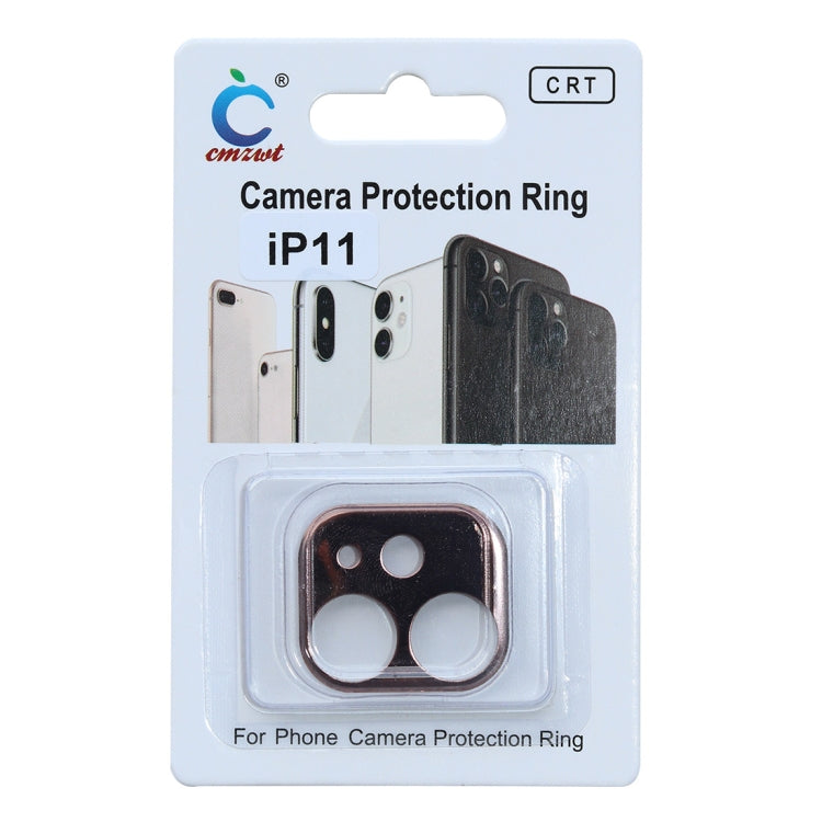 For iPhone 11 Aluminum Alloy Camera Lens Protector