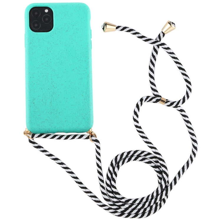 For iPhone 11 TPU Anti-Fall Mobile Phone Case With Lanyard