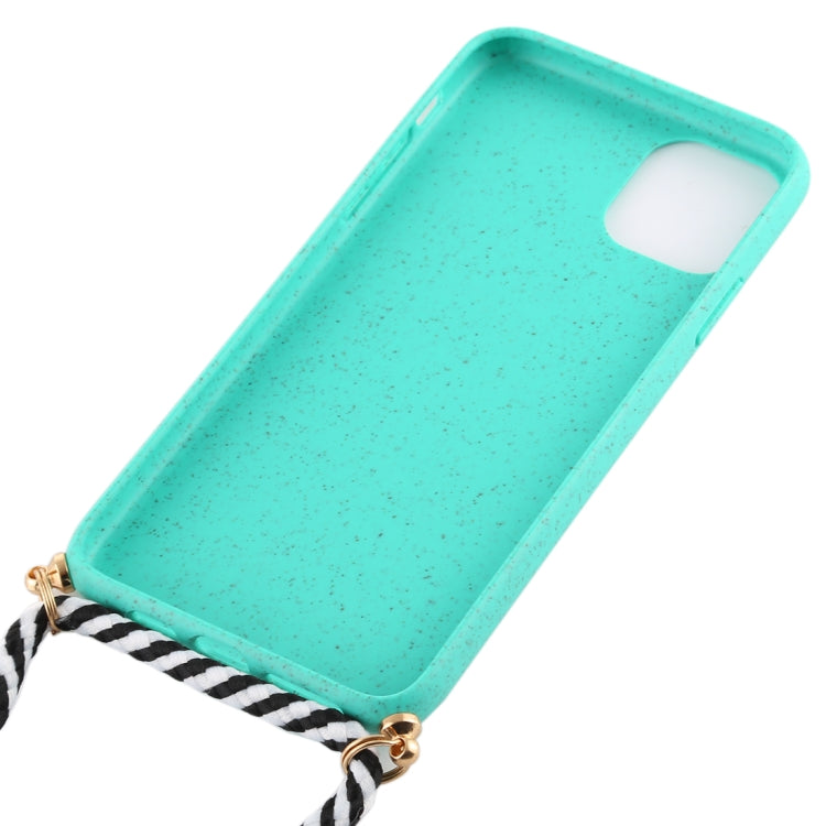For iPhone 11 TPU Anti-Fall Mobile Phone Case With Lanyard