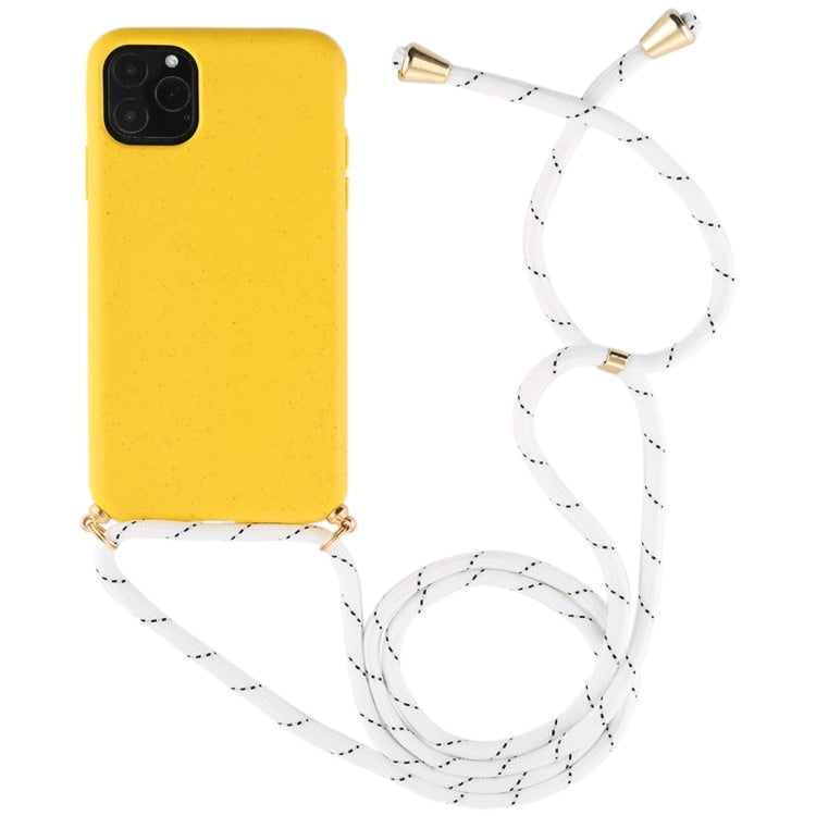 For iPhone 11 TPU Anti-Fall Mobile Phone Case With Lanyard