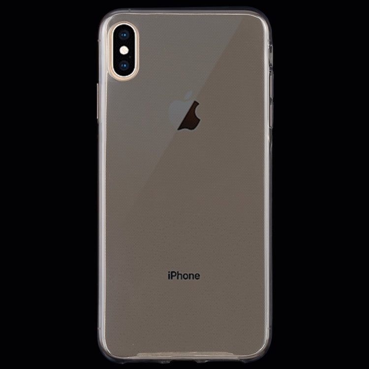 For iPhone XS Max TPU Ultra-thin Transparent Case(Transparent)