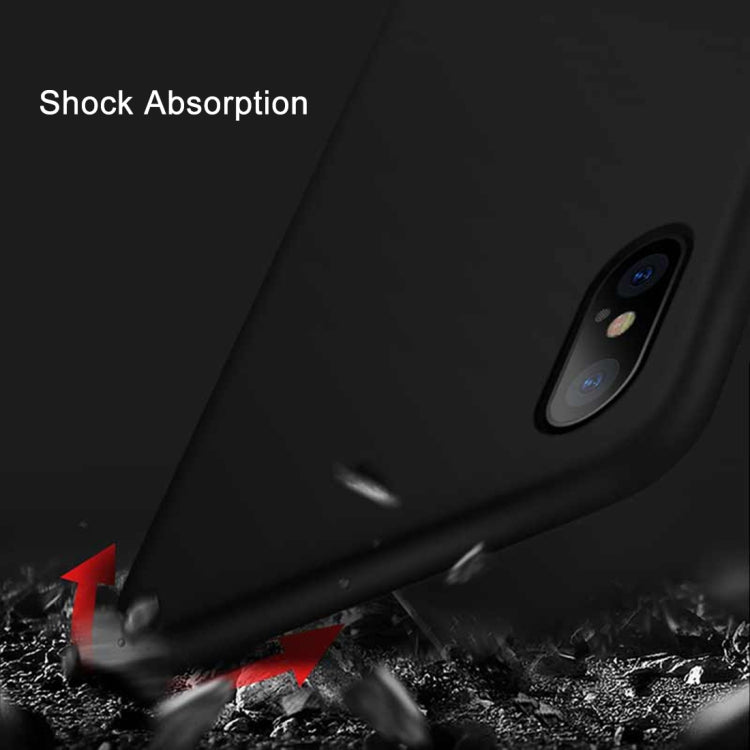 For iPhone XS Max TOTUDESIGN Liquid Silicone Dropproof Full Coverage Case