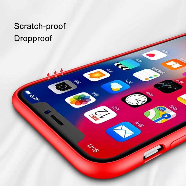 For iPhone XS Max TOTUDESIGN Liquid Silicone Dropproof Full Coverage Case