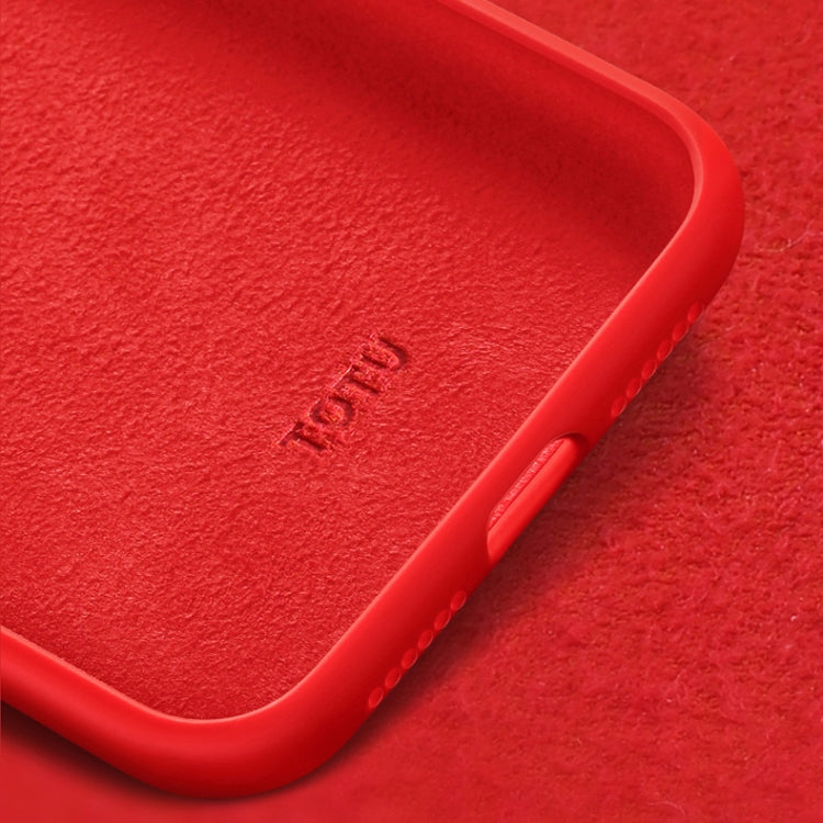 For iPhone XS Max TOTUDESIGN Liquid Silicone Dropproof Full Coverage Case