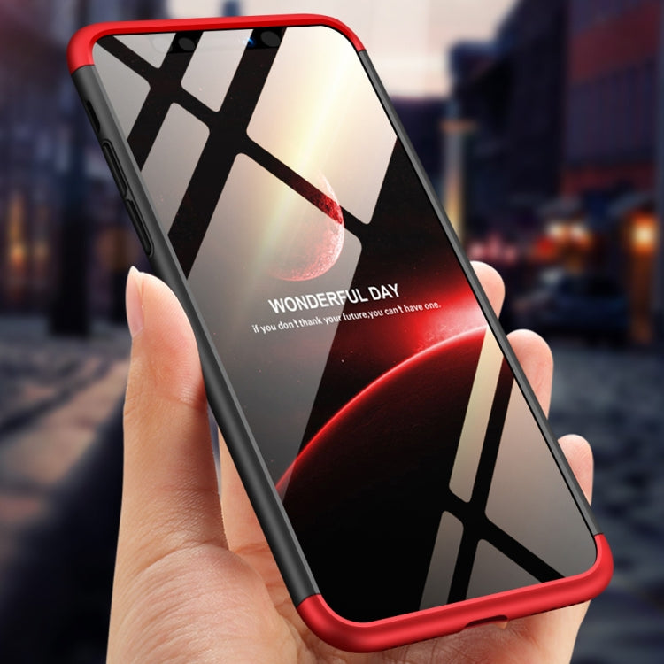 For iPhone XS Max GKK Three Stage Splicing Full Coverage PC Case