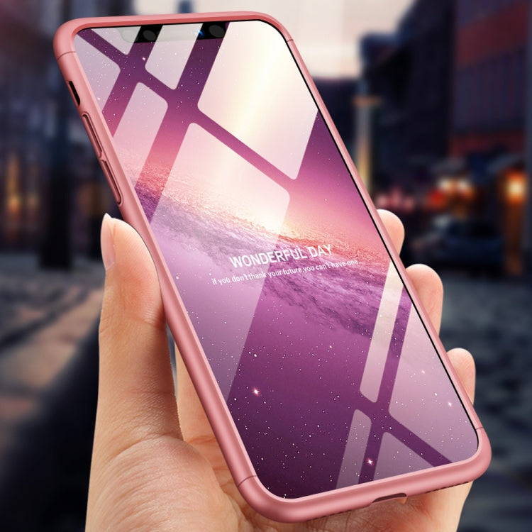 For iPhone XS Max GKK Three Stage Splicing Full Coverage PC Case