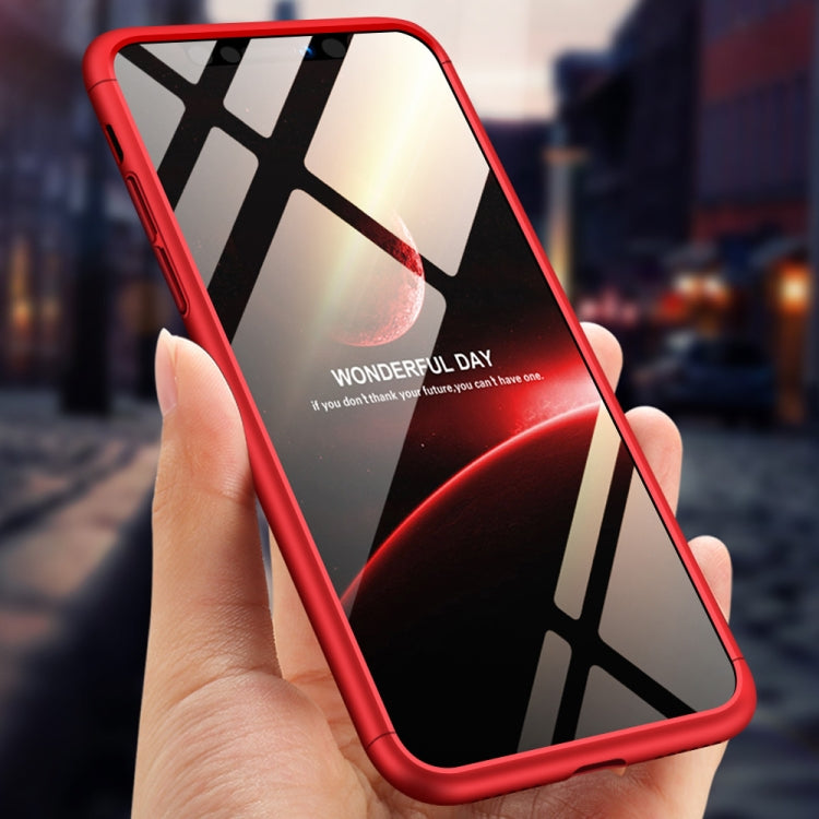 For iPhone XS Max GKK Three Stage Splicing Full Coverage PC Case