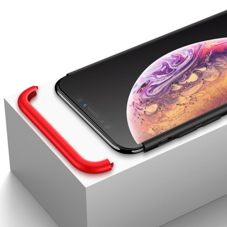 For iPhone XS Max GKK Three Stage Splicing Full Coverage PC Case