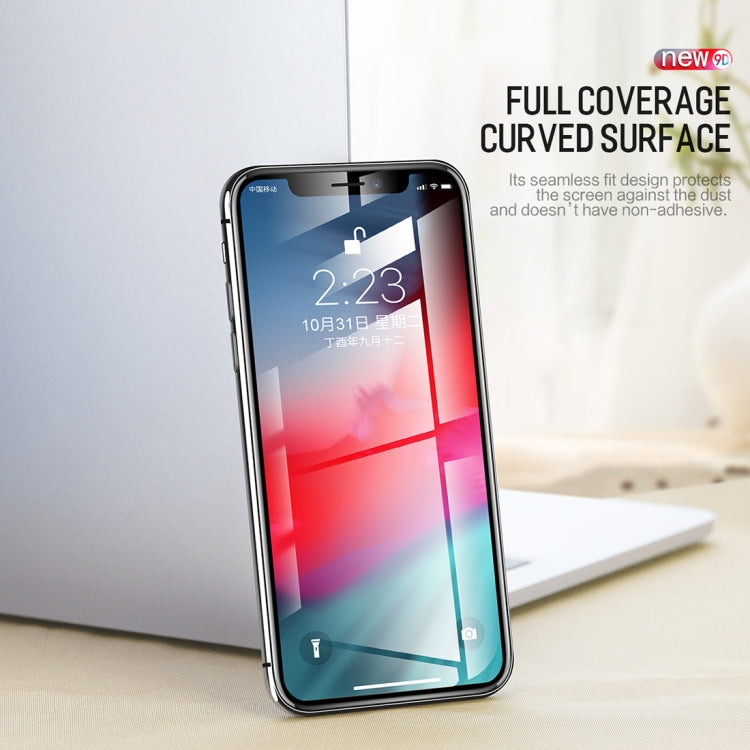 ROCK 0.18mm 9D Curved Surface Full Screen Protector Hydrogel Film for iPhone XS Max, TPU+PET Material