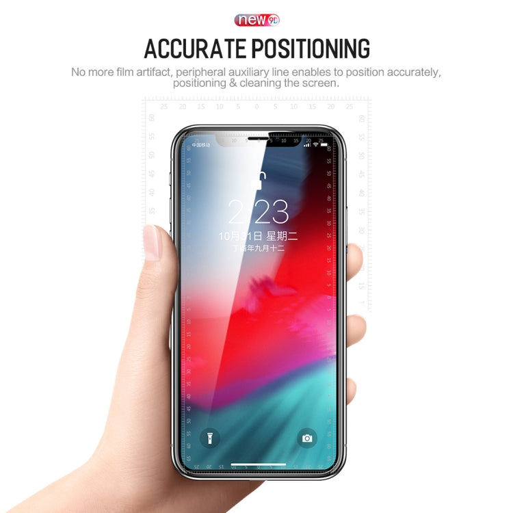 ROCK 0.18mm 9D Curved Surface Full Screen Protector Hydrogel Film for iPhone XS Max, TPU+PET Material