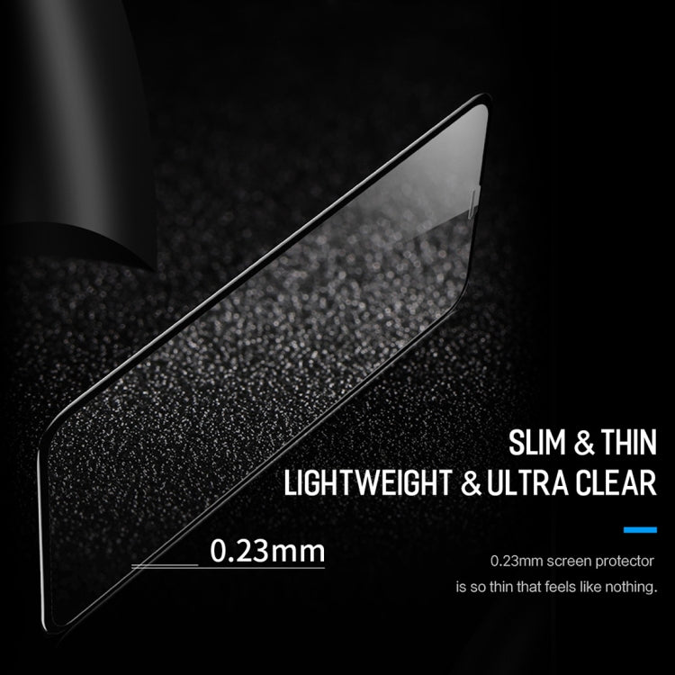 For iPhone 11 Pro Max / XS Max ROCK 0.23mm Soft Edge 7D Curved Surface Full Screen Tempered Glass Film(Transparent)