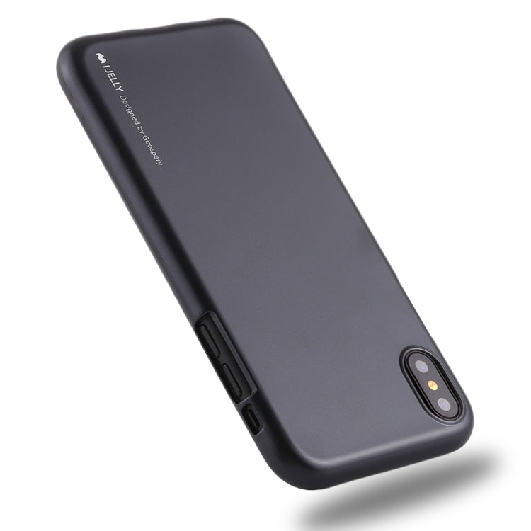 For iPhone XS Max GOOSPERY JELLY Series Shockproof Soft TPU Case