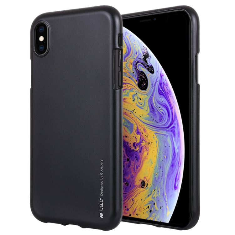 For iPhone XS Max GOOSPERY JELLY Series Shockproof Soft TPU Case