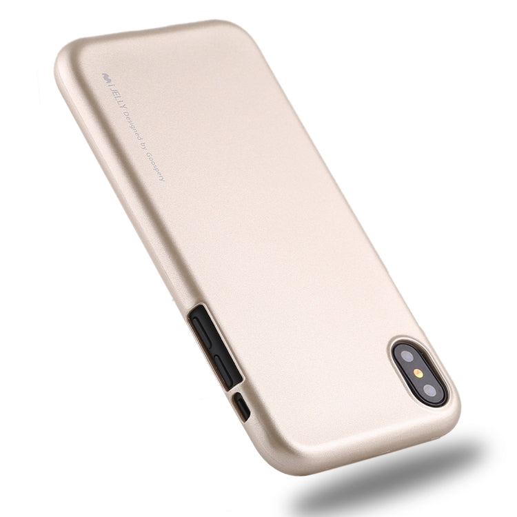 For iPhone XS Max GOOSPERY JELLY Series Shockproof Soft TPU Case
