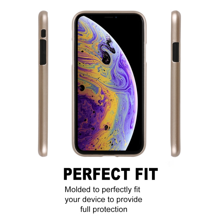 For iPhone XS Max GOOSPERY JELLY Series Shockproof Soft TPU Case