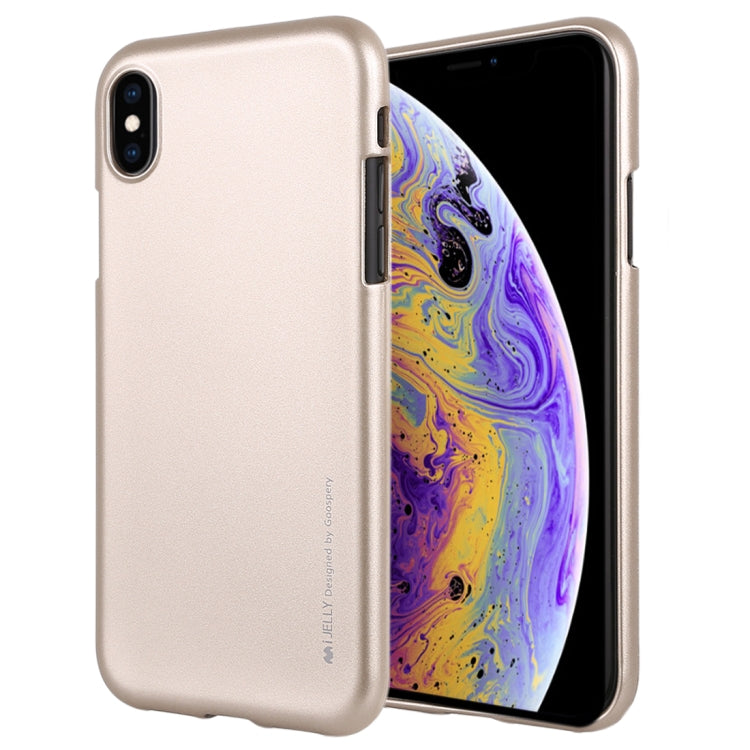 For iPhone XS Max GOOSPERY JELLY Series Shockproof Soft TPU Case