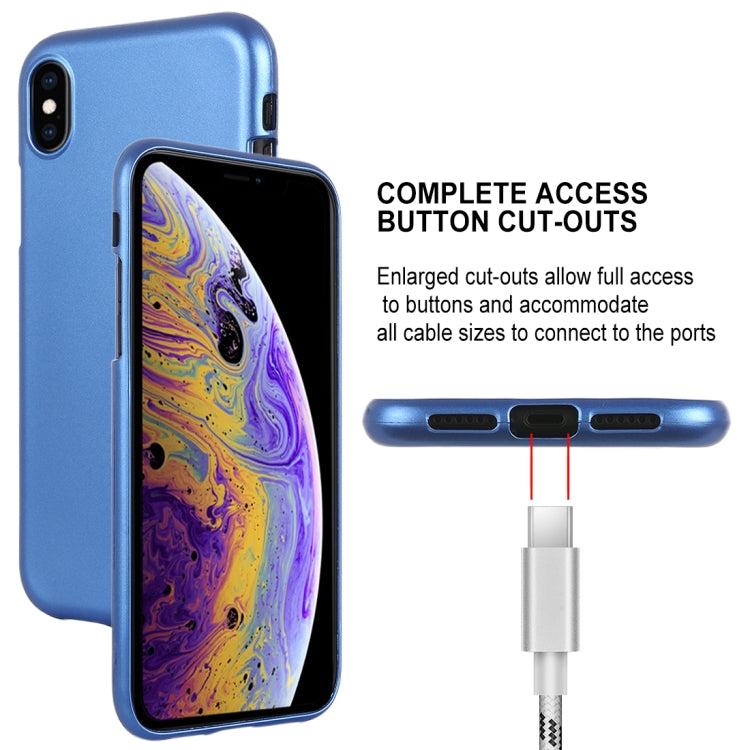 For iPhone XS Max GOOSPERY JELLY Series Shockproof Soft TPU Case