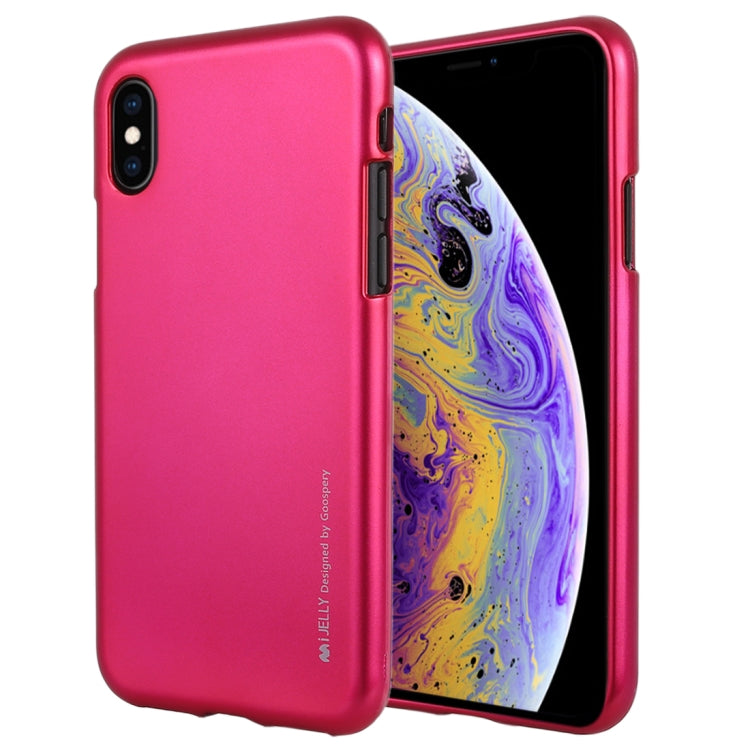 For iPhone XS Max GOOSPERY JELLY Series Shockproof Soft TPU Case