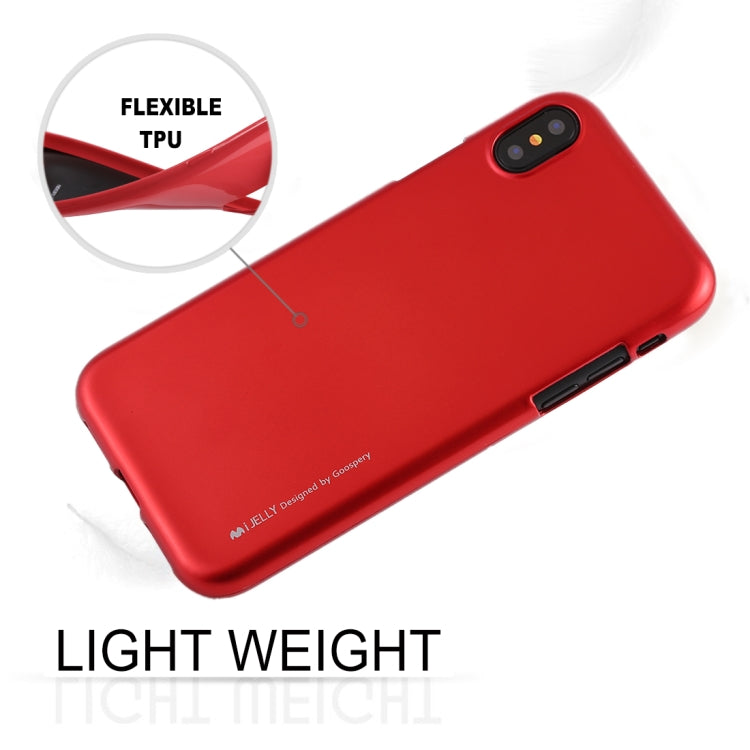 For iPhone XS Max GOOSPERY JELLY Series Shockproof Soft TPU Case