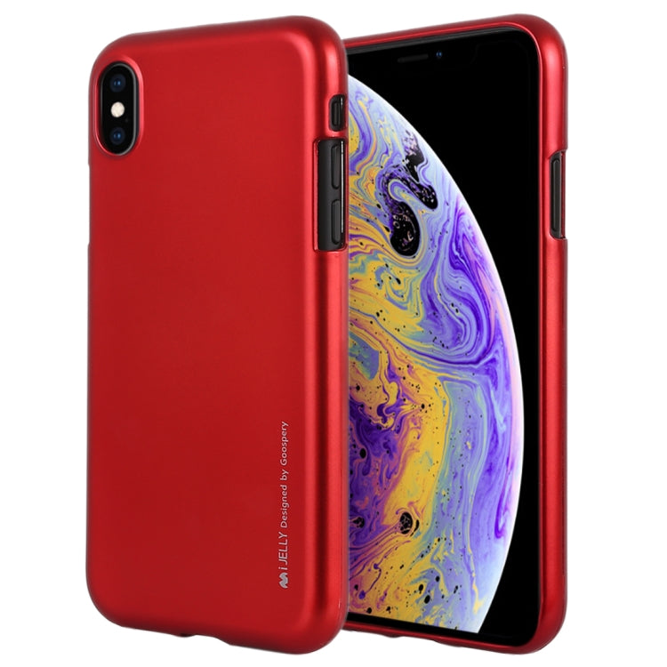For iPhone XS Max GOOSPERY JELLY Series Shockproof Soft TPU Case