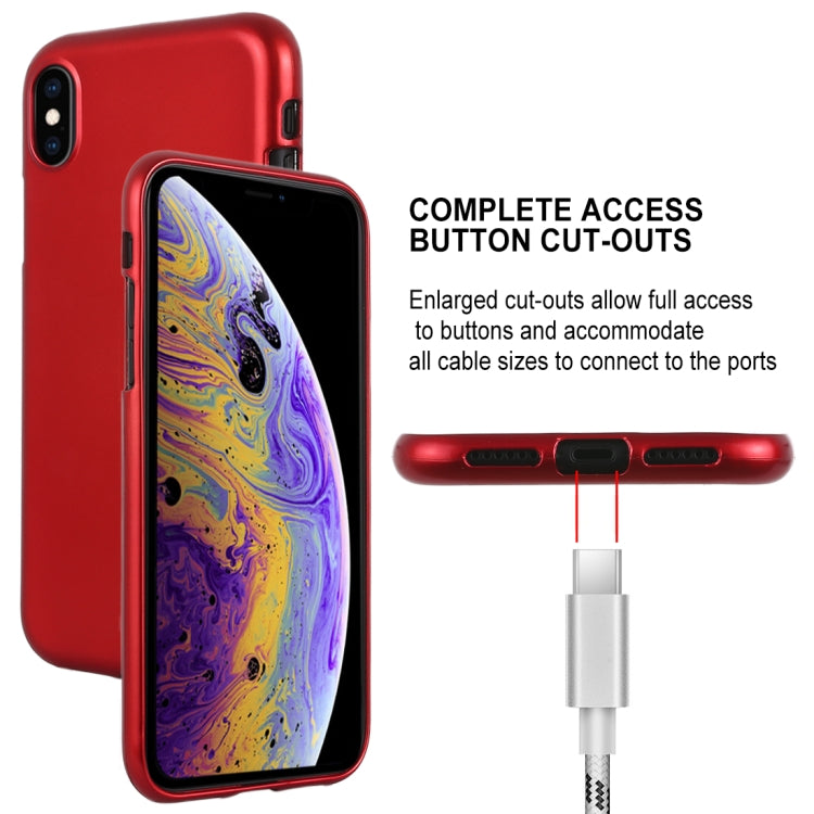 For iPhone XS Max GOOSPERY JELLY Series Shockproof Soft TPU Case