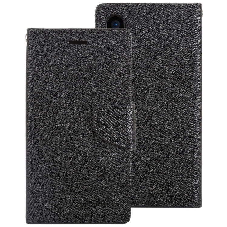 For iPhone XS Max GOOSPERY FANCY DIARY Horizontal Flip Leather Case with Holder & Card Slots & Wallet