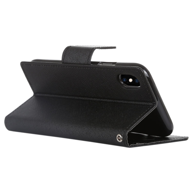 For iPhone XS Max GOOSPERY FANCY DIARY Horizontal Flip Leather Case with Holder & Card Slots & Wallet