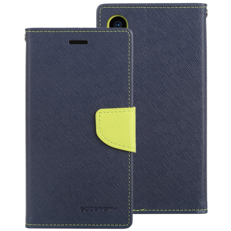 For iPhone XS Max GOOSPERY FANCY DIARY Horizontal Flip Leather Case with Holder & Card Slots & Wallet