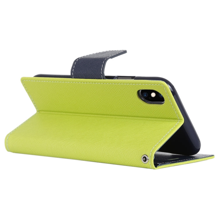 For iPhone XS Max GOOSPERY FANCY DIARY Horizontal Flip Leather Case with Holder & Card Slots & Wallet