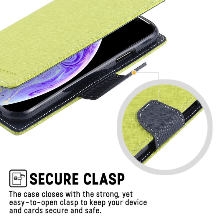 For iPhone XS Max GOOSPERY FANCY DIARY Horizontal Flip Leather Case with Holder & Card Slots & Wallet